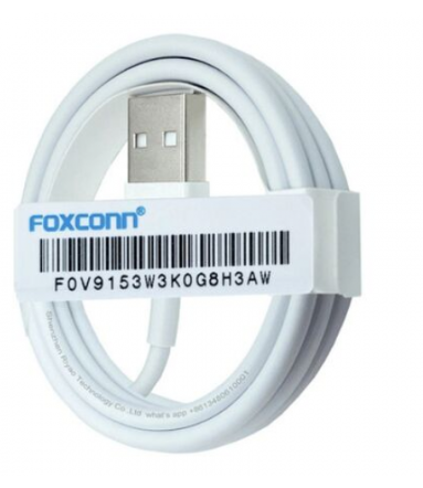 Cable Lightning Foxconn — Carga Rápida y Durabilidad Premium